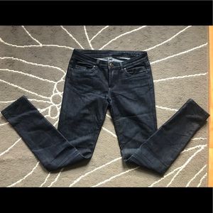 Blank NYC size 27 dark blue skinny jeans